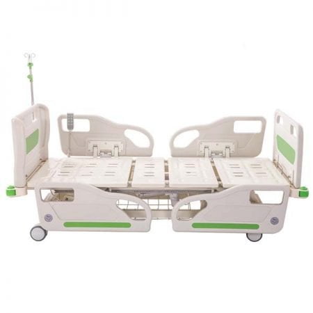 Full electric hospital bed with IV Pole