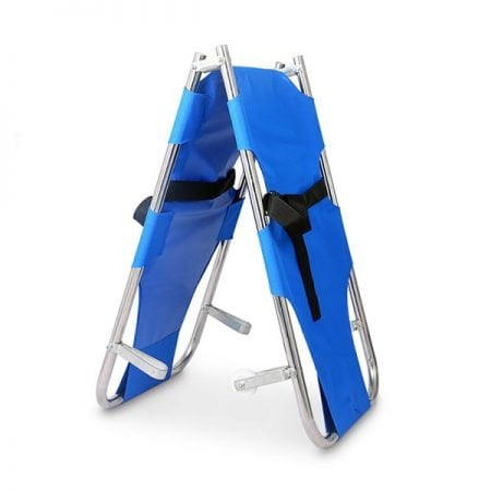 Foldable emergency stretcher